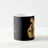 愛情を込めて健康を保つ コーヒーマグカップ (中央)