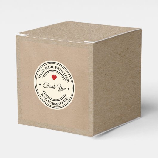 愛情を込めて手作りする |お感謝してい気に入りボックス フェイバーボックス (正面サイド)