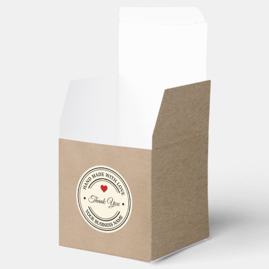 愛情を込めて手作りする |お感謝してい気に入りボックス フェイバーボックス (オープン)