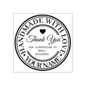 愛情を込めて手作りする |ゴム感謝していスタンプ ラバースタンプ (インプリント)