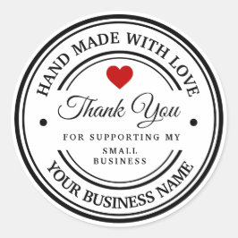 愛情を込めて手作りする |感謝していあなた ラウンドシール