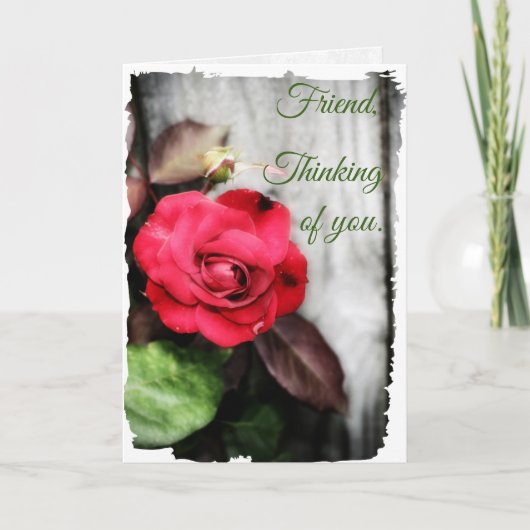 愛情を込めて気に ノートカード (正面)