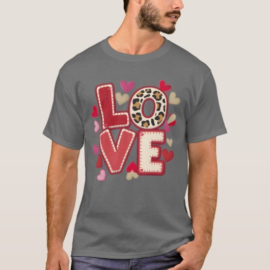 愛情を込めて縫いました フレンド Tシャツ (正面)