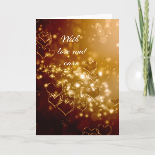 愛情を込めて サンキューカード (正面)