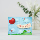 愛情を込めて ポストカード (スタンド正面)