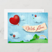 愛情を込めて ポストカード (正面/裏面)