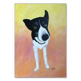 愛情を込めて、副詞、犬をテーマ読にしたフラッシュカード テーブルナンバー