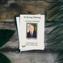 愛情エレガントのあるメシンプルモリ祈りの言葉カードの