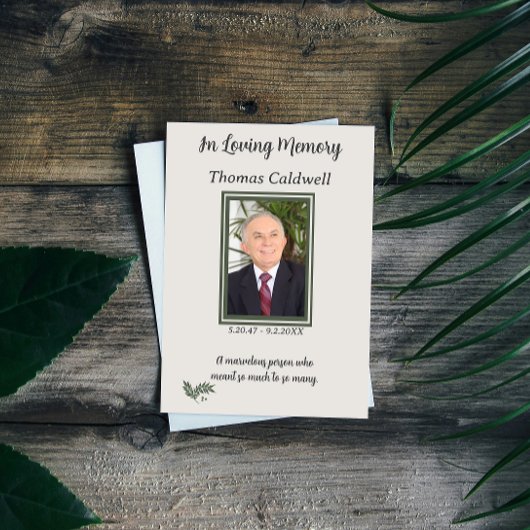 愛情エレガントのあるメシンプルモリ祈りの言葉カードの 名刺