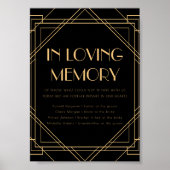 愛情クラシックのある金ゴールドのサインに含まれる結婚メモリヴィンテージ ポスター (正面)