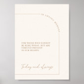 愛情モダンの記憶ポスターのアーチ ポスター (正面)