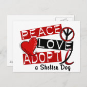 愛情愛情愛護 ポストカード (正面/裏面)