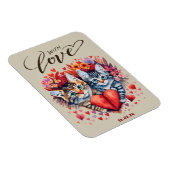 愛情折り畳みあいさつカード マグネット (右側)