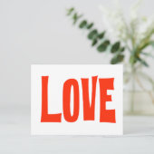 愛情挨拶状 ポストカード (スタンド正面)