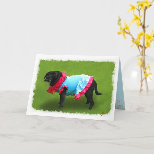 愛情深い友情 カード (黄色い花)