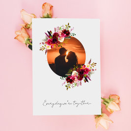 愛情深い愛情 – グレーバレンタインデーのカード 招待状