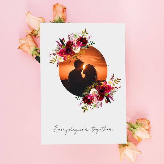 愛情深い愛情 – グレーバレンタインデーのカード 招待状