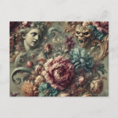 愛情的な怒り – ゴシックビクトリアン語 シーズンポストカード (正面)