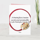 愛情鳥グリーティングカード シーズンカード (裏面)