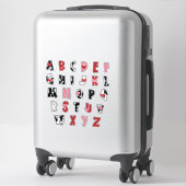 愛情[大文字アルファベット] シール (スーツケース)