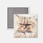 愛想あふれるペットの思い出モダンのシンプル写真 マグネット (正面/裏面)