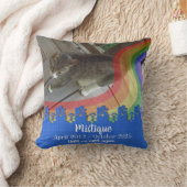 愛想あふれる記念碑 クッション (ブランケット)