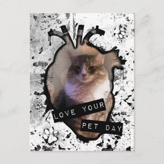 愛想のいい日を過ごす ポストカード (正面)