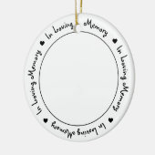 愛想の深い思い出の愛犬のペット セラミックオーナメント (左)