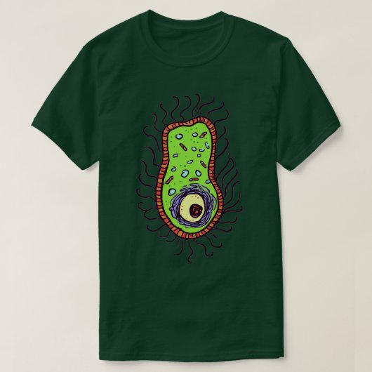愛想の良いアメーバ Tシャツ (デザイン正面)