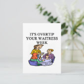 愛想の良いジョーク ポストカード (スタンド正面)