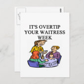 愛想の良いジョーク ポストカード (正面/裏面)