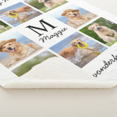 愛想パーソナライズされた深い思い出の中のペット記念写真8 シェルパブランケット (3/4)