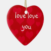 愛愛 セラミックオーナメント (右)