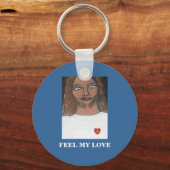 愛感じ心 キーホルダー (正面)