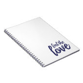 愛感じ螺旋ノート ノートブック (右側)