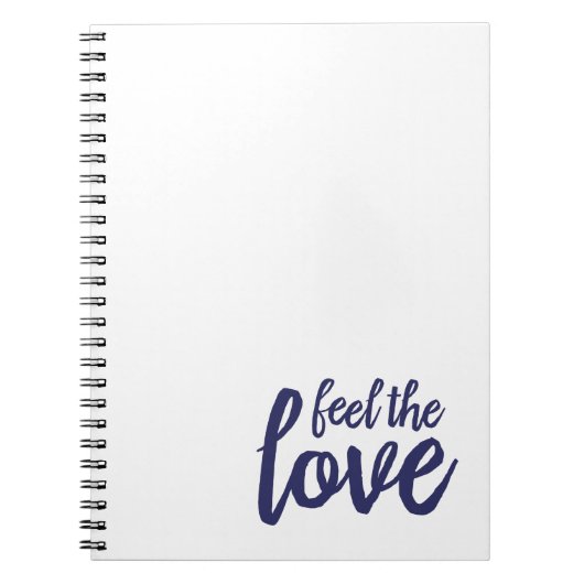 愛感じ螺旋ノート ノートブック (正面)