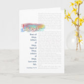 愛感動的あいさつカード カード (黄色い花)