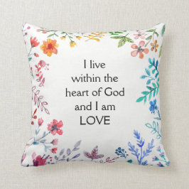 愛感動的する野花 クッション