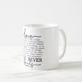 愛感動的は優しい コーヒーマグカップ (正面右)