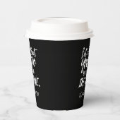 愛感動的聖なる書物、 経典- 1コリント16:14 紙コップ (左)