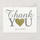 愛感謝していといい結婚人 ポストカード (正面)