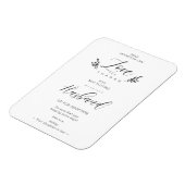 愛感謝していとおもしろい姑の引用手書き マグネット (左側)