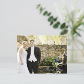 愛感謝していとスクリッ結婚トの感謝 ポストカード (スタンド正面)