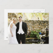 愛感謝していとスクリッ結婚トの感謝 ポストカード (正面/裏面)