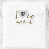 愛感謝してい感謝していの写真結婚 ラウンドシール (バッグ)