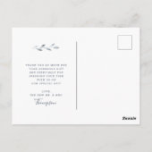 愛感謝してい結婚の写真感謝してい ポストカード (裏面)