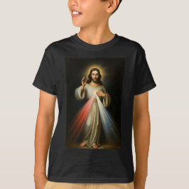 愛憎のイエス子供Tシャツ Tシャツ