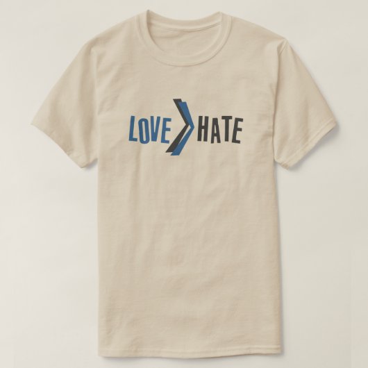 愛憎Tシャツコレクション Tシャツ (デザイン正面)