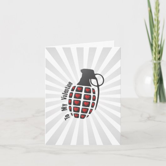 愛手榴弾 カード (正面)