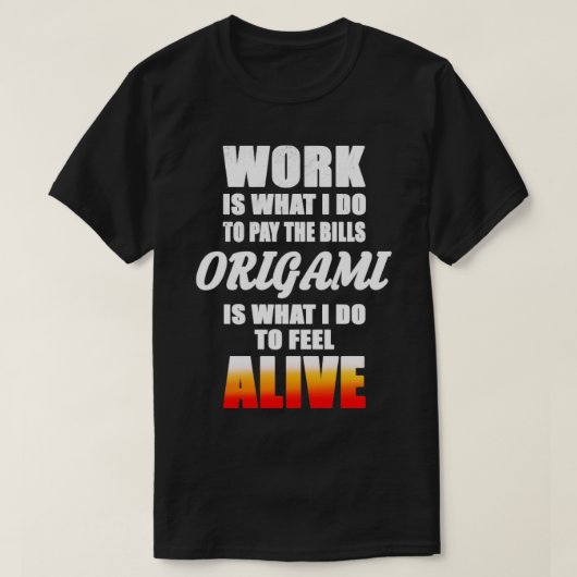 愛折り紙 Tシャツ (デザイン正面)